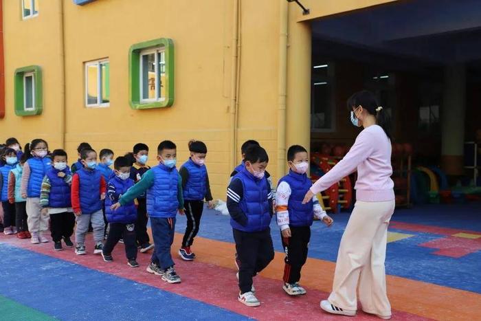 济南市七里山幼儿园疫情防控应急演练